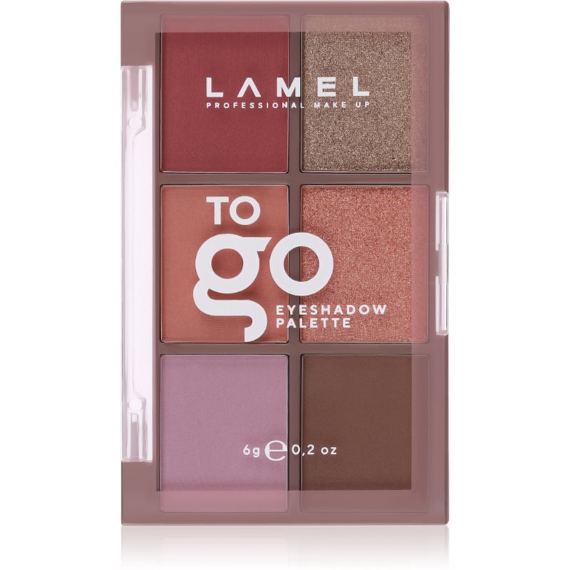 E-shop LAMEL OhMy To Go paletka očních stínů 404 6 g