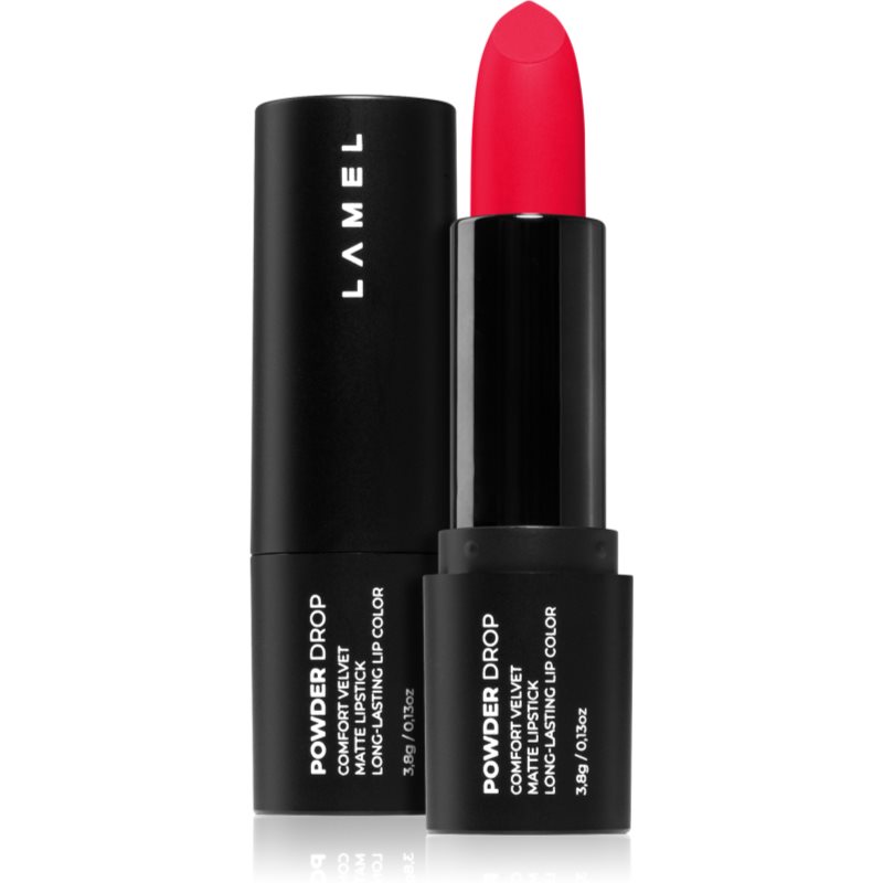 Photos - Lipstick & Lip Gloss LAMEL Powder Drop матуюча помада відтінок №407 3,8 гр 