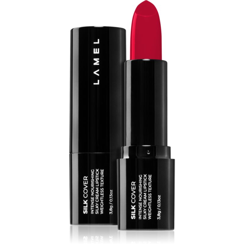 Photos - Lipstick & Lip Gloss LAMEL Silk Cover кремова помада з атласним фінішем відтінок №408 3,8 гр 