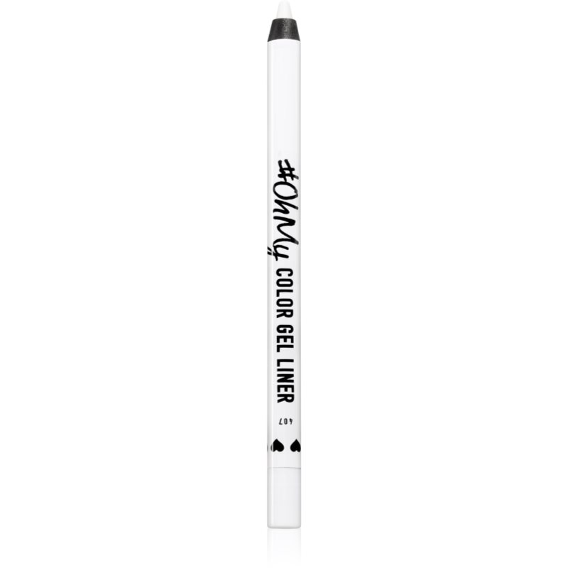 LAMEL OhMy Color Gel Liner gélové očné linky odtieň 407 White 1.4 g