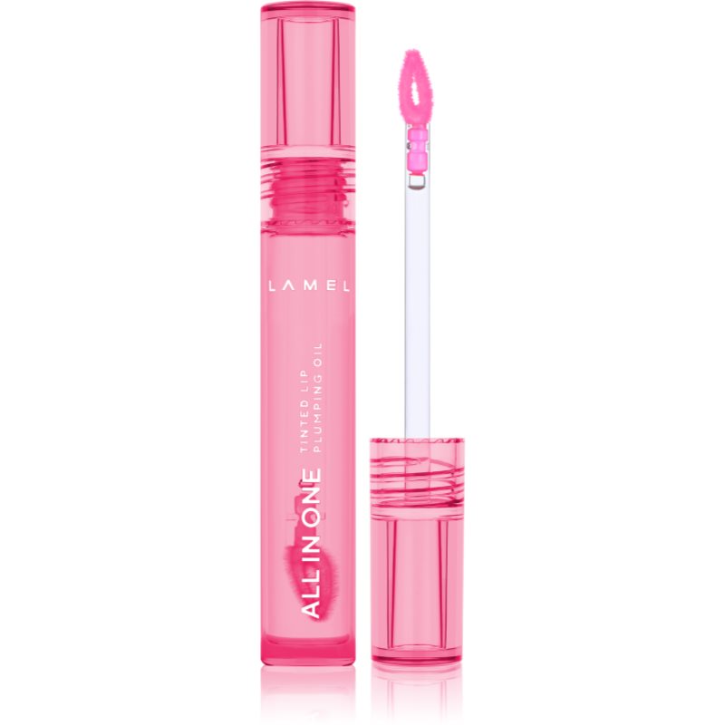 LAMEL All in One Lip Tinted Plumping Oil tinted lip oil for maximum volume  403 3 ml
