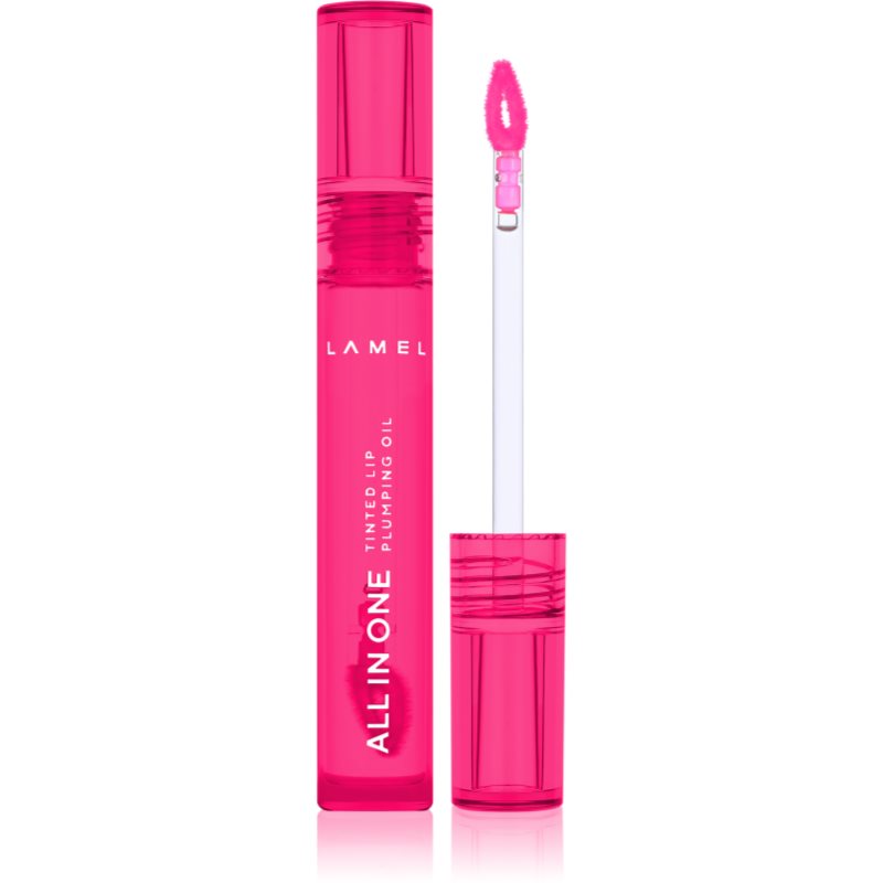 LAMEL All in One Lip Tinted Plumping Oil tinted lip oil for maximum volume  404 3 ml
