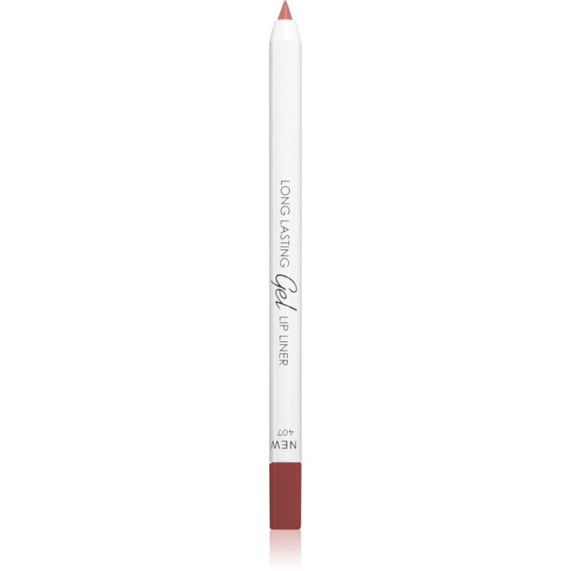 LAMEL Long Lasting Gel Lip Liner dolgoobstojni svinčnik za ustnice odtenek 407 Ash Rose 1.7 g