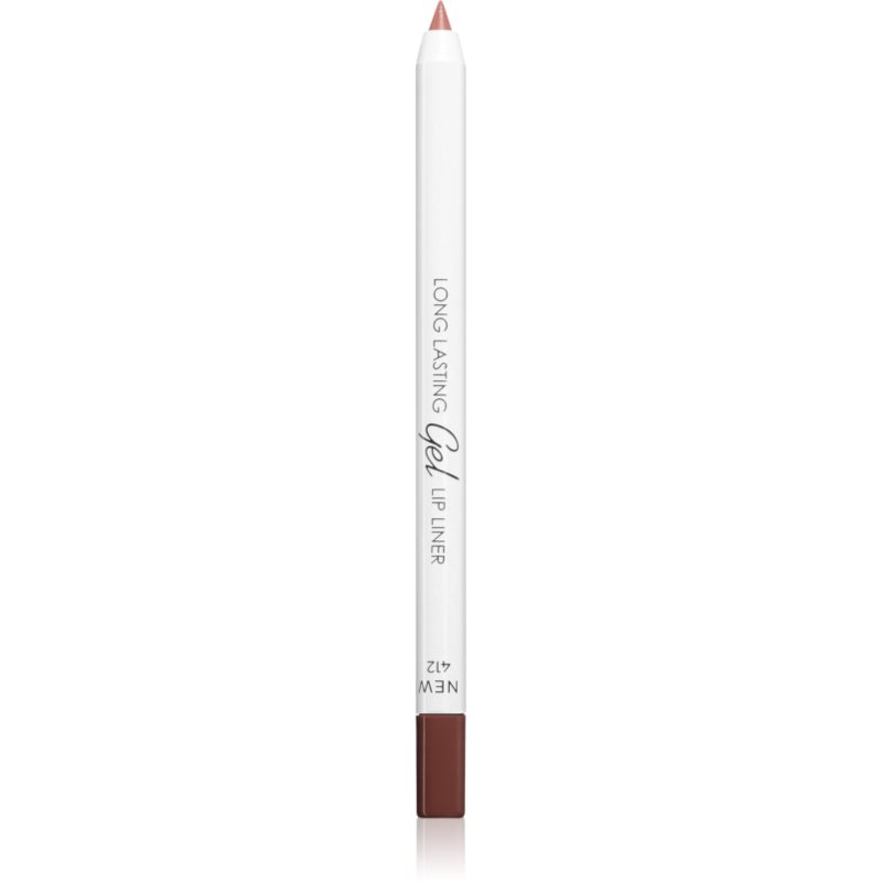 LAMEL Long Lasting Gel Lip Liner langanhaltender Lippenstift Farbton 412 Spicy Nude 1.7 g