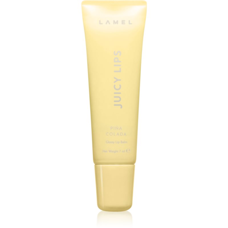LAMEL Juicy Lips lesklý balzam na pery odtieň 01 Piña Colada 7 ml