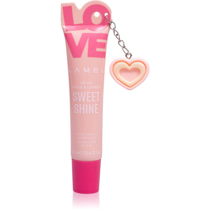 LAMEL Love Sweet Shine moisturising oil for lips shade 02 Strawberry 12 ml