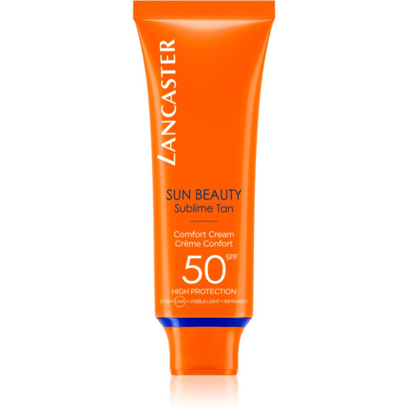 Lancaster Sun Beauty Comfort Cream veido kremas nuo saulės SPF 50 50 ml