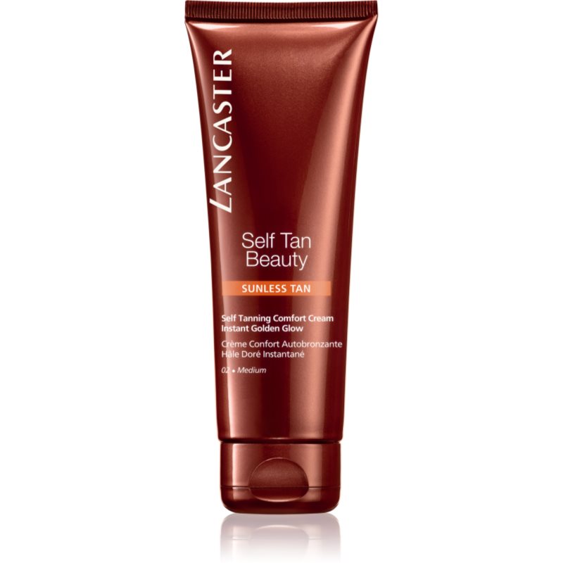 

Lancaster Self Tan Beauty заспокійливий крем автозасмага для тіла та обличчя відтінок 02 Medium