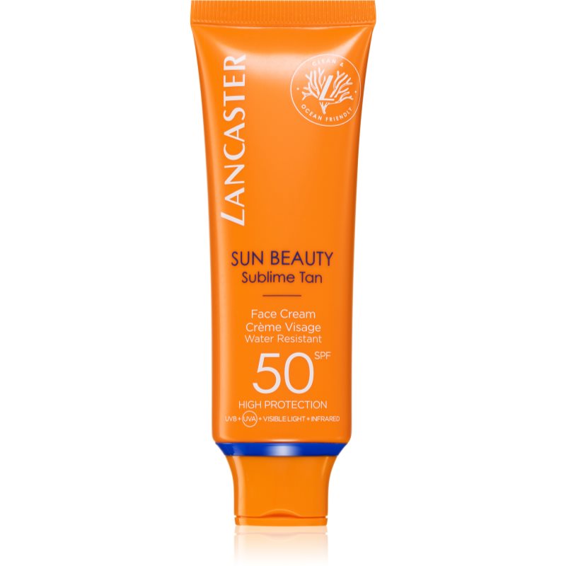 Lancaster Sun Beauty Face Cream krema za sončenje za obraz SPF 50 50 ml