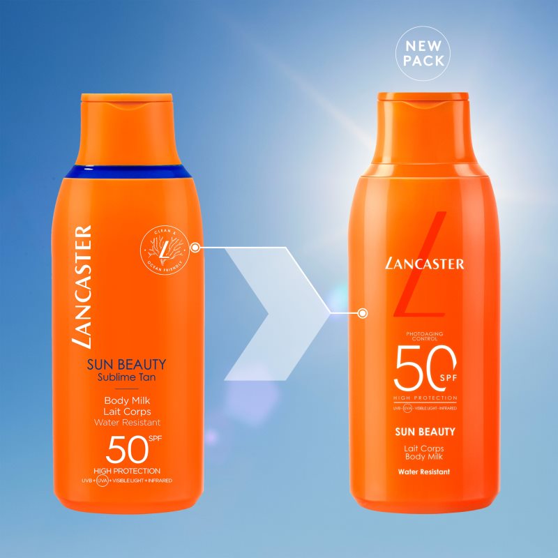 Lancaster Sun Beauty Body Milk napozótej 175 ml termék 2. képe