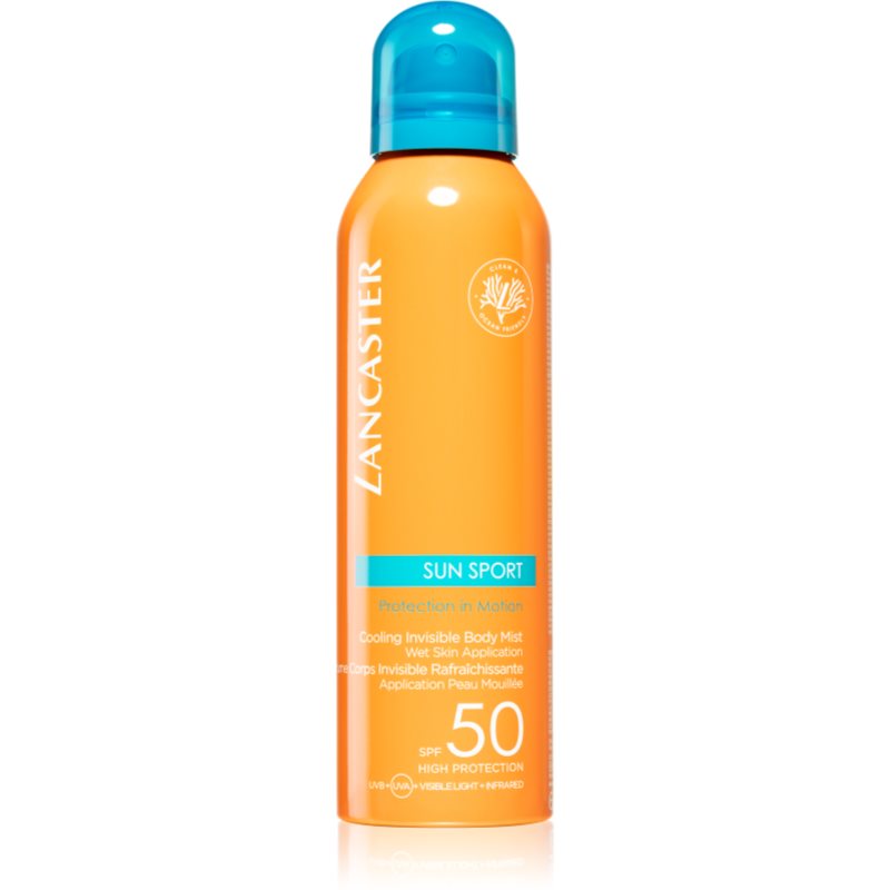 Lancaster Sun Sport Cooling Invisible Body Mist cooling sunscreen mist SPF 50 200 ml
