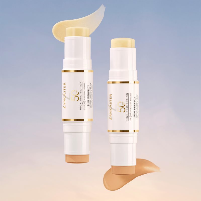 Lancaster Sun Perfect Clear & Tinted Stick SPF50 Multifunktionaler Make-up-Stick SPF 50 für Damen 12 g (Bild 6)