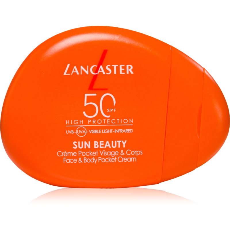 Lancaster Sun Beauty Face and Body Pocket Cream schützende Creme für Gesicht und Körper SPF 50 30 ml