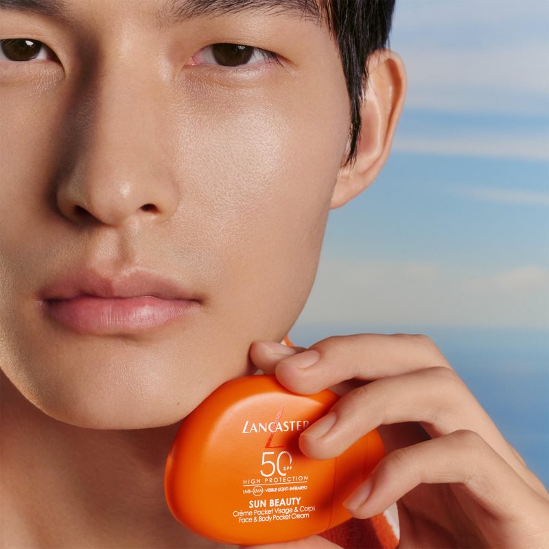 Lancaster Sun Beauty Face and Body Pocket Cream schützende Creme für Gesicht und Körper SPF 50 30 ml (Bild 5)
