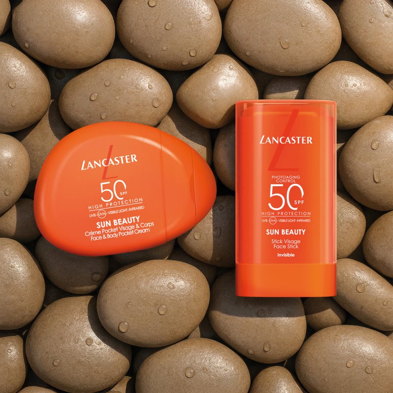 Lancaster Sun Beauty Face and Body Pocket Cream schützende Creme für Gesicht und Körper SPF 50 30 ml (Bild 9)