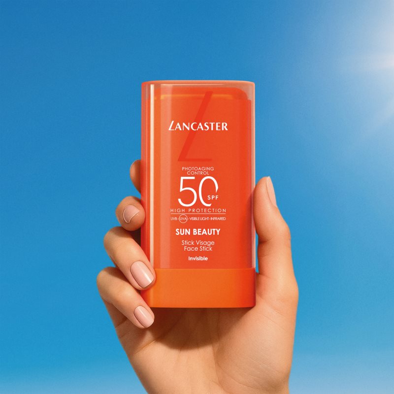Lancaster Sun Beauty Face Stick opalovací krém v tyčince na obličej a krk SPF 50 19 g (obrázek 3)