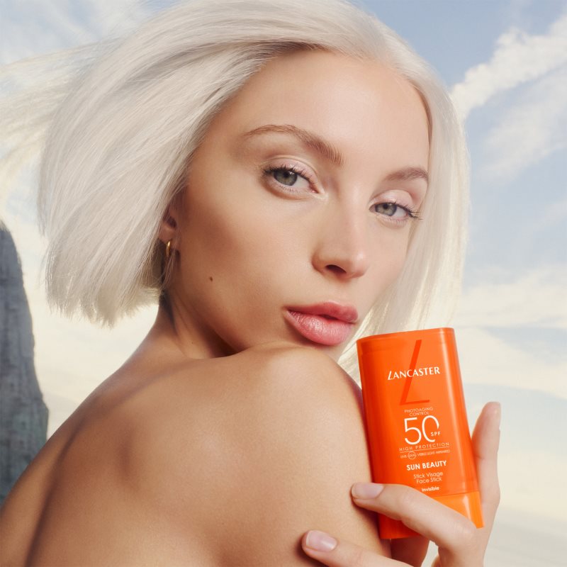 Lancaster Sun Beauty Face Stick opalovací krém v tyčince na obličej a krk SPF 50 19 g (obrázek 5)