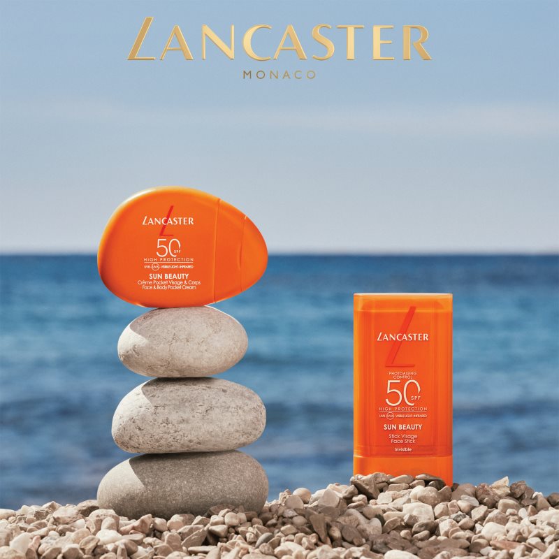 Lancaster Sun Beauty Face Stick opalovací krém v tyčince na obličej a krk SPF 50 19 g (obrázek 7)