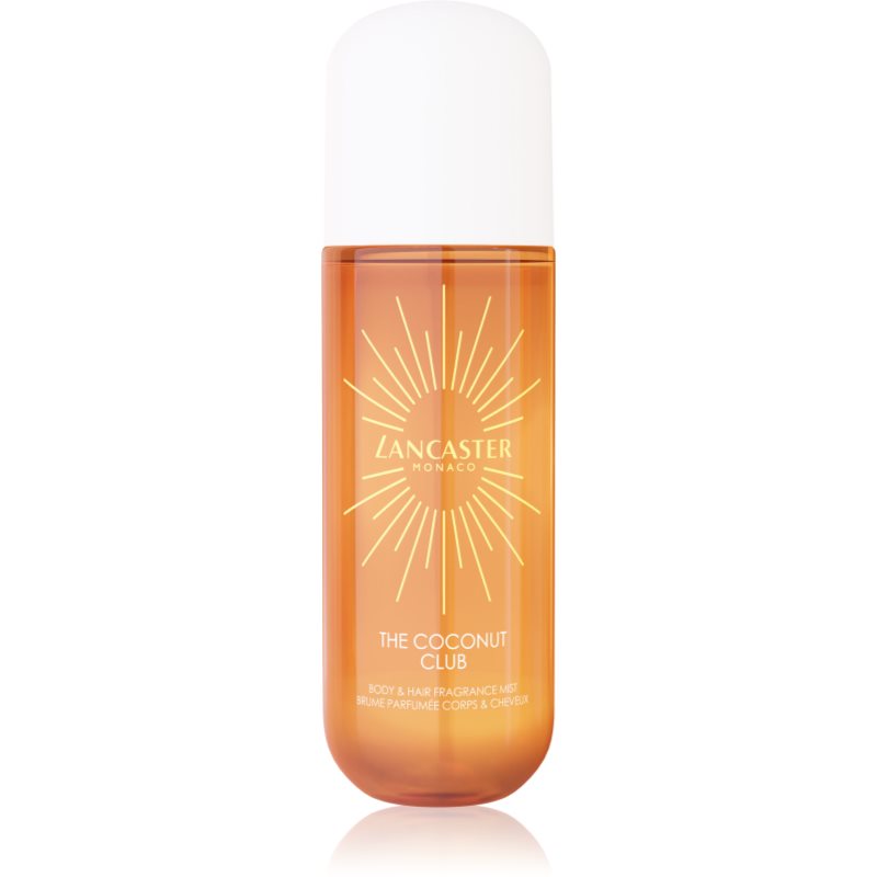 Lancaster Eau de Lancaster Hair & Body Mist tuoksusumute kasvoille, vartalolle ja hiuksille tuoksu Coconut Club 236 ml