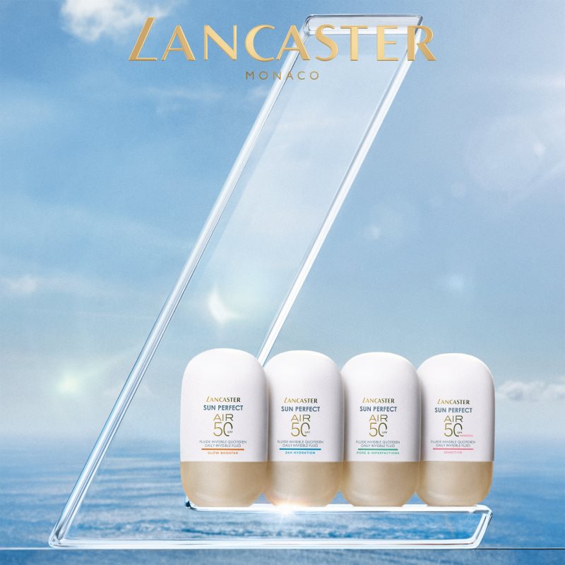 Lancaster Sun Perfect Air 50 24H Hydration ultra lehký ochranný fluid pro suchou až velmi suchou pleť SPF 50 40 ml (obrázek 6)