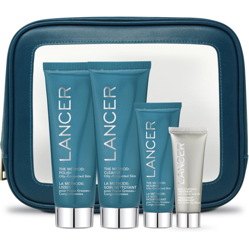 Lancer the method intro kit oily-congested skin ajándékszett (zsíros bőrre)