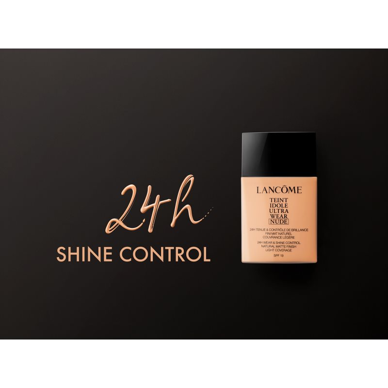 Lancôme Teint Idole Ultra Wear Nude ľahký zmatňujúci make-up odtieň Brownie 14 40 ml.
