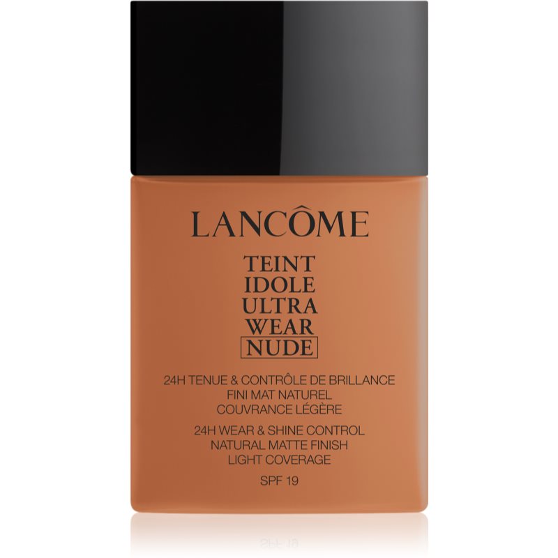 Lancôme Teint Idole Ultra Wear Nude легкий матуючий тональний засіб відтінок 10 Praline 40 мл