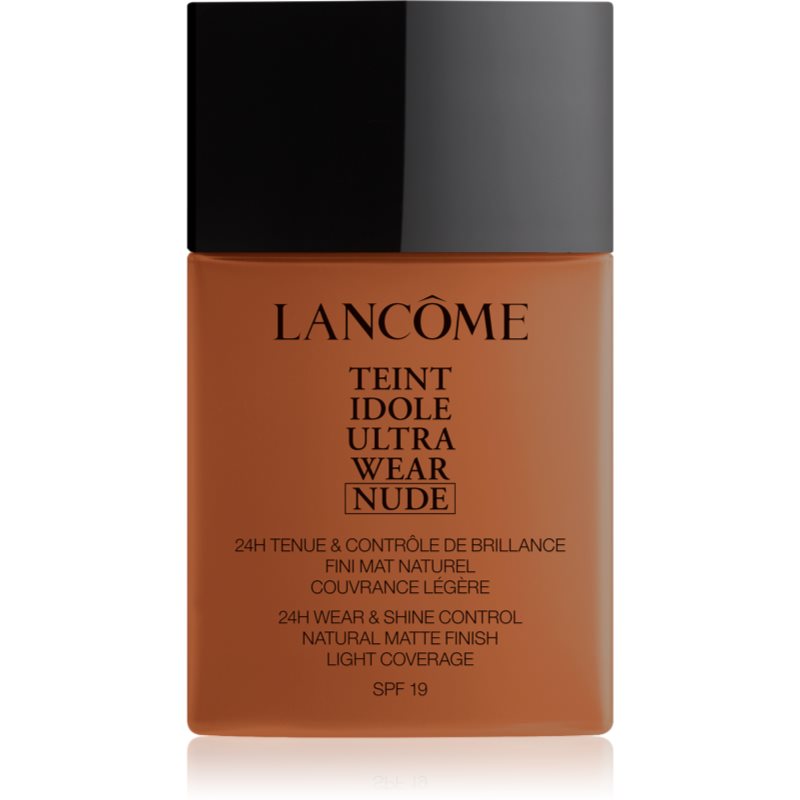 Lancôme Teint Idole Ultra Wear Nude könnyű mattító alapozó árnyalat 13 Sienne 40 ml