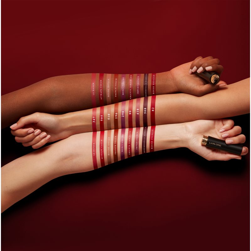 Lancôme L'Absolu Rouge Drama Matte matná rtěnka plnitelná odstín 508 Mademoiselle Isabella 3.4 g (obrázek 5)