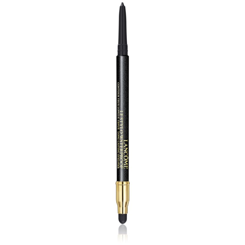 Lancôme Le Stylo Waterproof vodoodporni svinčnik za oči z visoko pigmentacijo odtenek 01  Noir Onyx