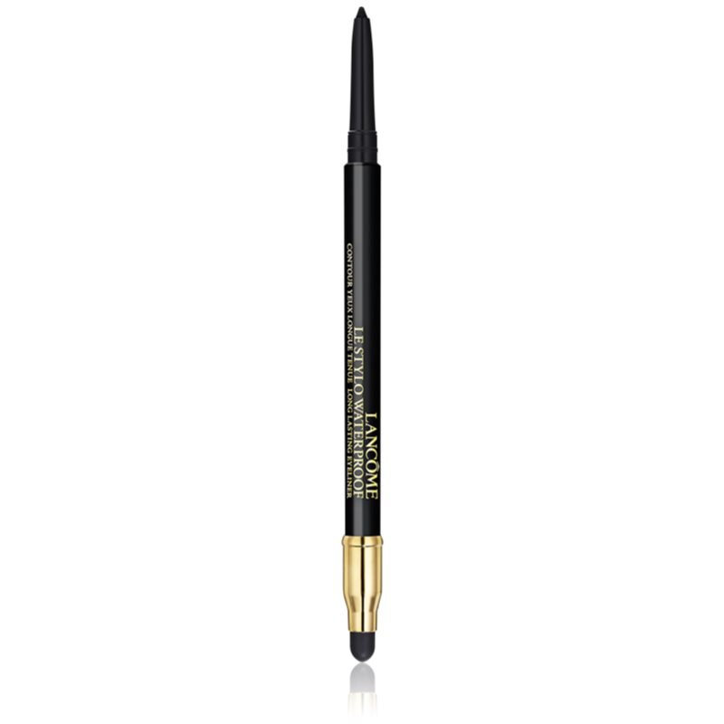 Lancôme Le Stylo Waterproof vodeodolná ceruzka na oči s vysokou pigmentáciou odtieň 02 Noir Intense