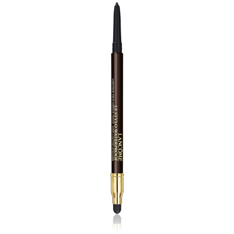 Lancôme Le Stylo Waterproof водостійкий олівець для очей з високим ступнем пігментації відтінок 03 Chocolat