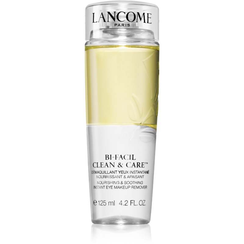 Lancôme Bi-Facil Yeux Clean & Care dvofazni odstranjevalec ličil za okoli oči 125 ml