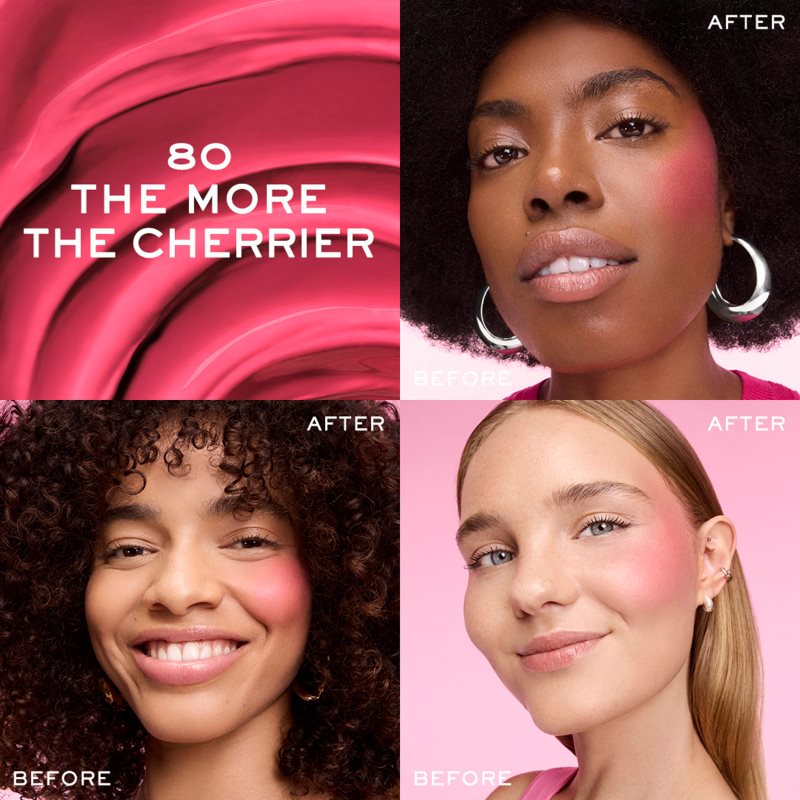 Lancôme Idôle Juicy Blush tekutá tvářenka odstín 80 The More The Cherrier 8.5 ml (obrázek 7)