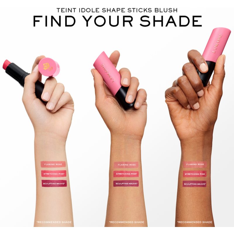 Lancôme Teint Idole Ultra Wear Shape Stick Blush lícenka odtieň 02 Sculpting Mauve 7.5 g (obrázok 4)