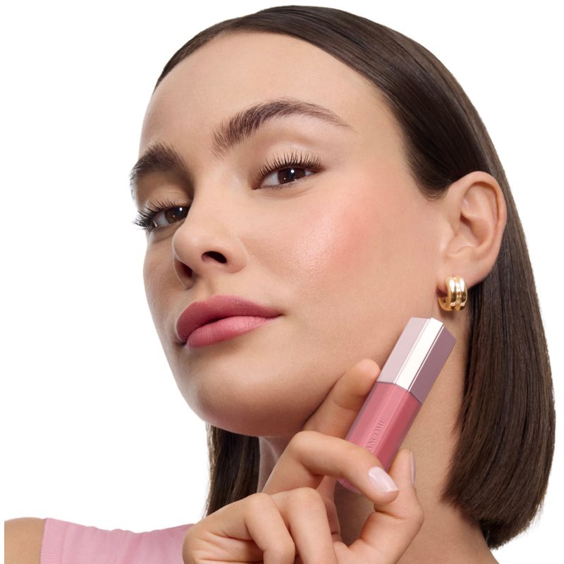 Lancôme Lip Idôle CuddleBlur™ Matte Velvet Lip Cream vyplňujúci balzam na pery s matným efektom odtieň 21 Blushing Blanket 8.5 ml (obrázok 6)