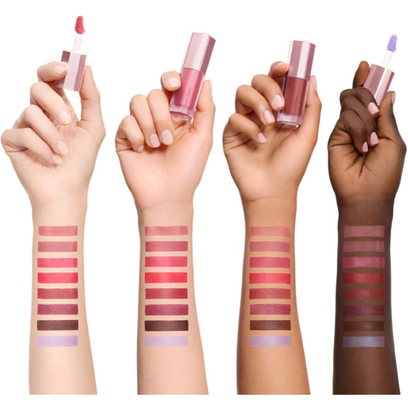 Lancôme Lip Idôle CuddleBlur™ Matte Velvet Lip Cream vyplňujúci balzam na pery s matným efektom odtieň 23 Cozy Berry 8.5 ml (obrázok 4)