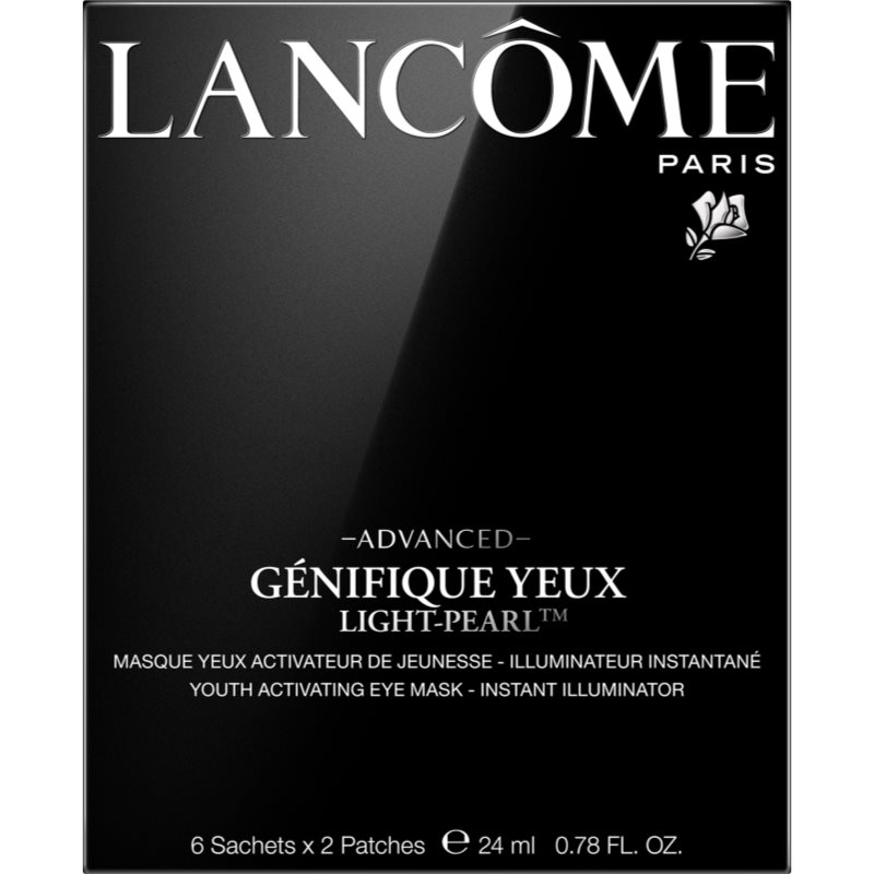 

Lancôme Génifique Advanced Yeux Light-Pearl™ маска для очей у формі пластирю для омолодження шкіри