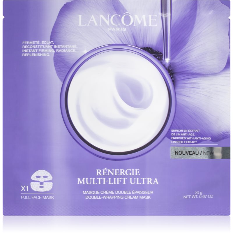 

Lancôme Rénergie Multi-Lift Ultra тканинна маска для інтенсивного розгладження та освітлення шкіри 1 ks