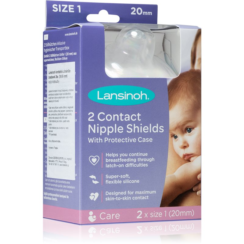 Lansinoh Breastfeeding Protège-mamelons 20 Mm 2 Pcs
