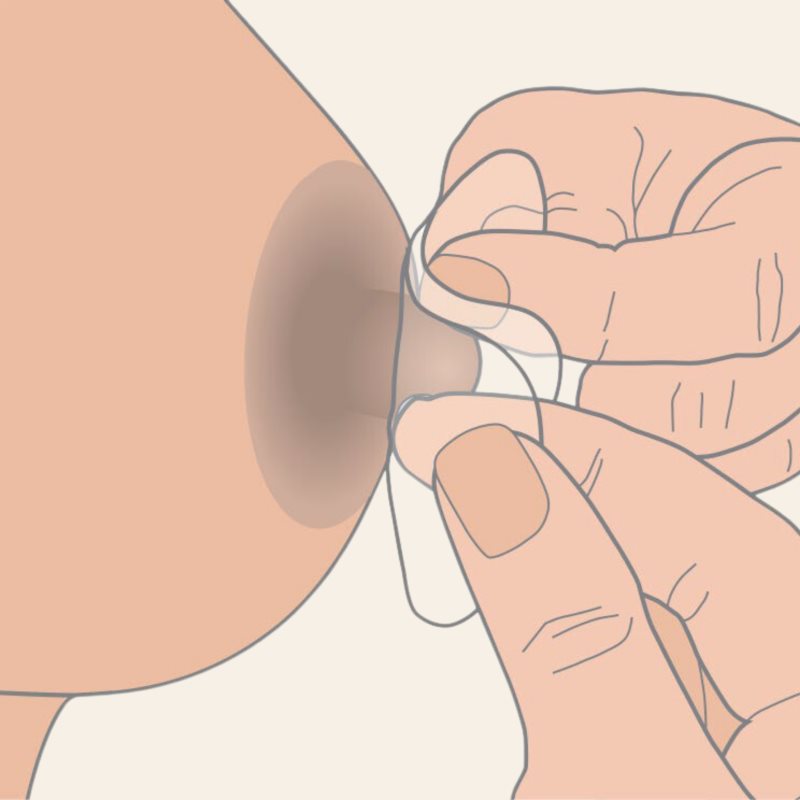 Lansinoh Breastfeeding chrániče prsních bradavek 20 mm 2 ks (obrázek 5)