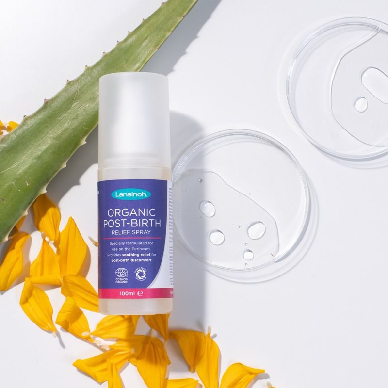 Lansinoh Organic Post-Birth das beruhigende Spray für Mütter 100 ml