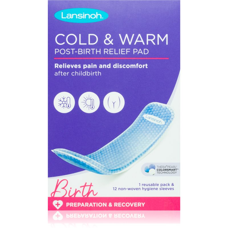 Lansinoh Cold & Warm Post-birth Relief Pad reusable postpartum pad 1 pc
