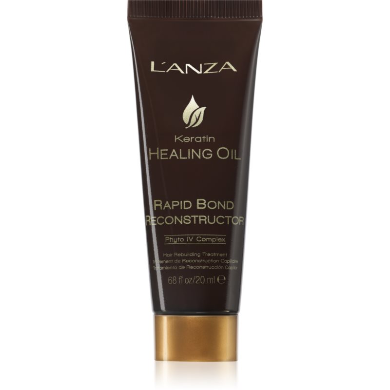 L'anza Keratin Healing Oil Rapid Bond Reconstructor bezoplachová vlasová péče 20 ml