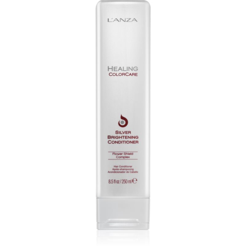 L'anza Silver Brightening Conditioner Purple Conditioner For Blondes And Highlighted Hair 250 Ml