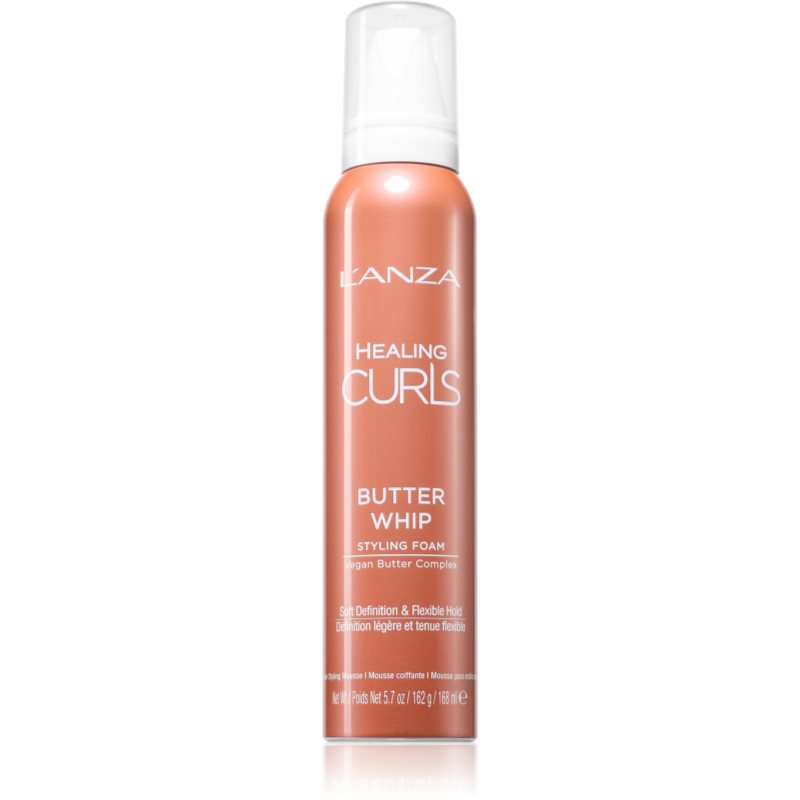 L'anza Healing Curls Butter Whip hajformázó hab a hullámos és göndör hajra 168 ml akciós termékkép 1