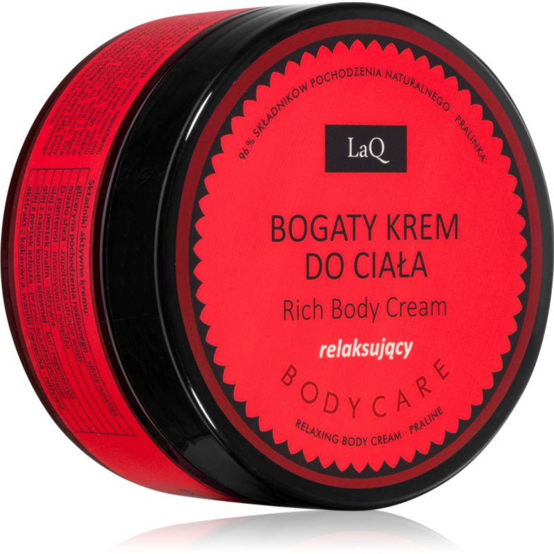 LaQ Praline Körpercreme mit beruhigender Wirkung 200 ml