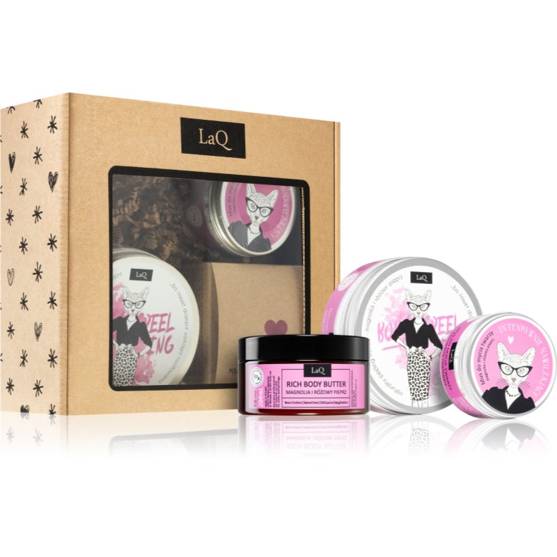 LaQ Kitten Magnolia Gift Set For The Perfect Look