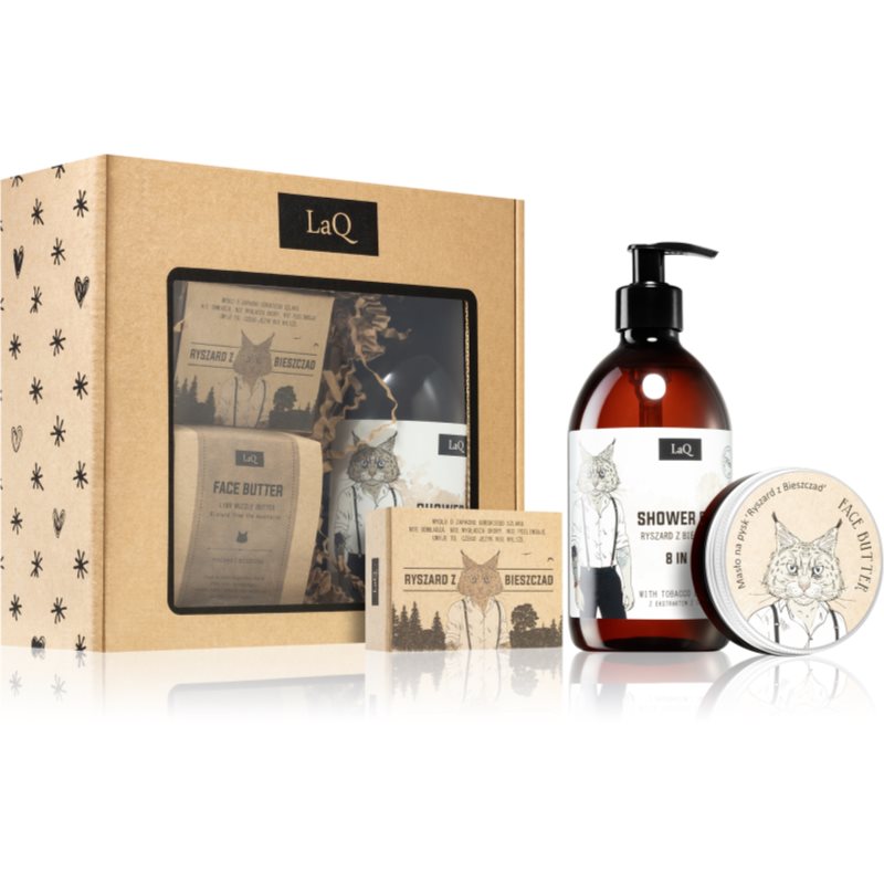 LaQ Lynx From Mountain gift set for the perfect look for men
