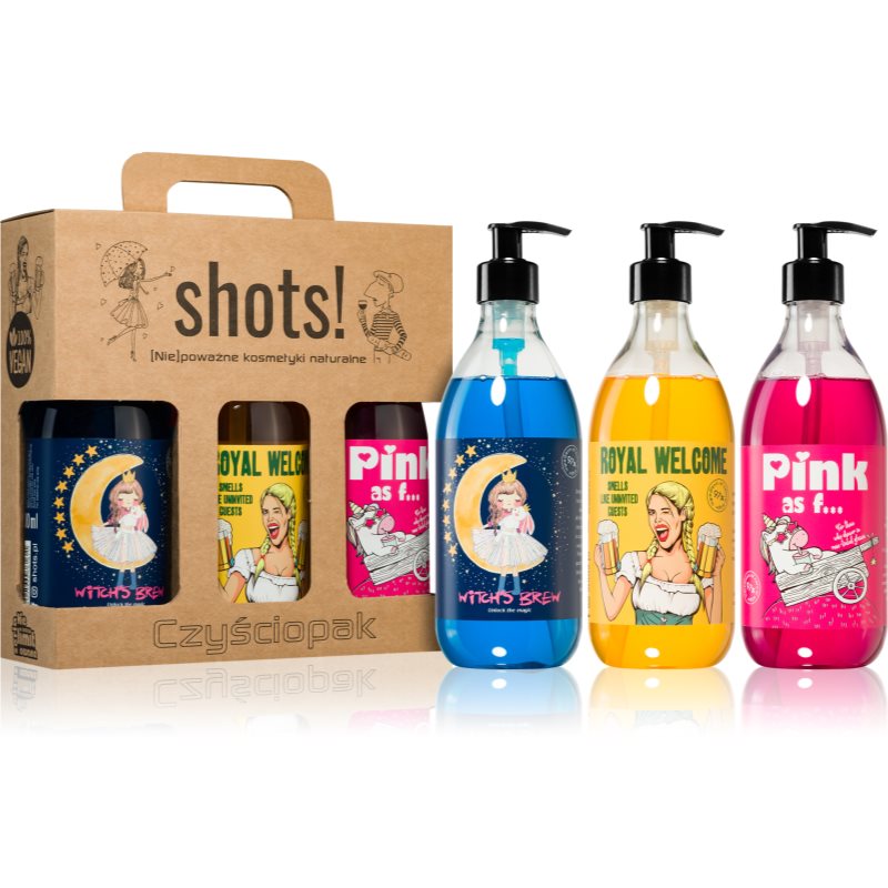 LaQ Shots! Witchs Brew & Pink As F... & Royal Welcome Christmas Gift Set